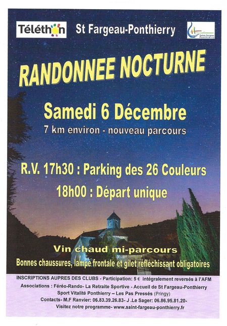 rando nocturne TELETHON-06 12 25